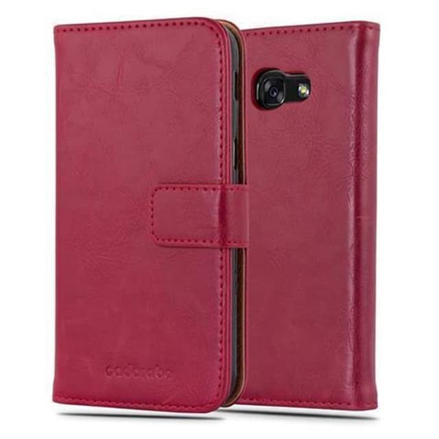 Samsung Galaxy A3 2017 lommebokdeksel etui (rød)