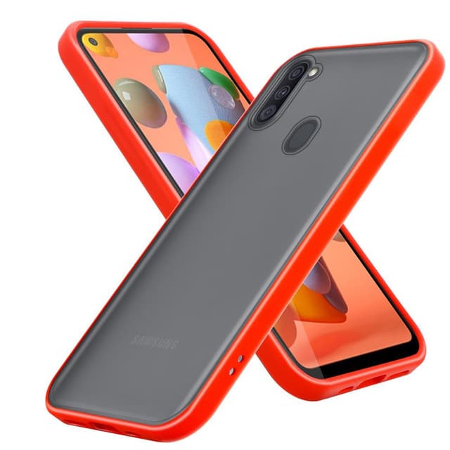 Samsung Galaxy A11 / M11 Etui Case Cover (Gennemsigtig)