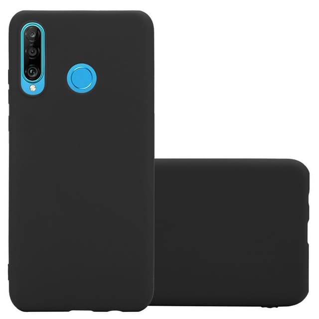 Skal Huawei P30 LITE Fodral Case (Svart)
