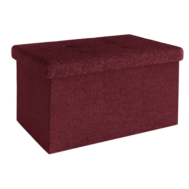 Sammenklappelig Skammel 49x30x30 cm Taburet (rød)
