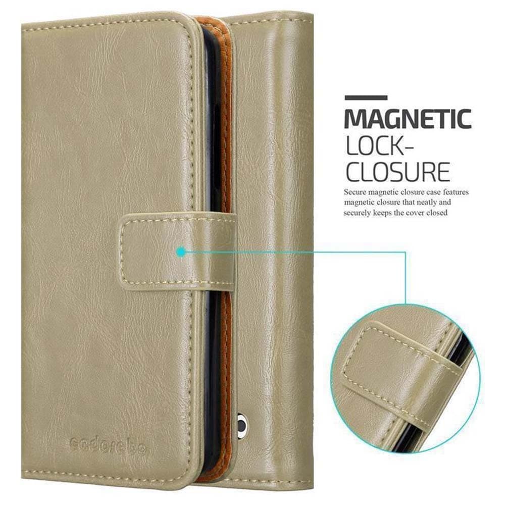Cadorabo Custodia A Libro Per Nokia Lumia 550 – Colore Rosso Zafferano, Con Supporto E Chiusura Magnetica, Stile Portafoglio - 2