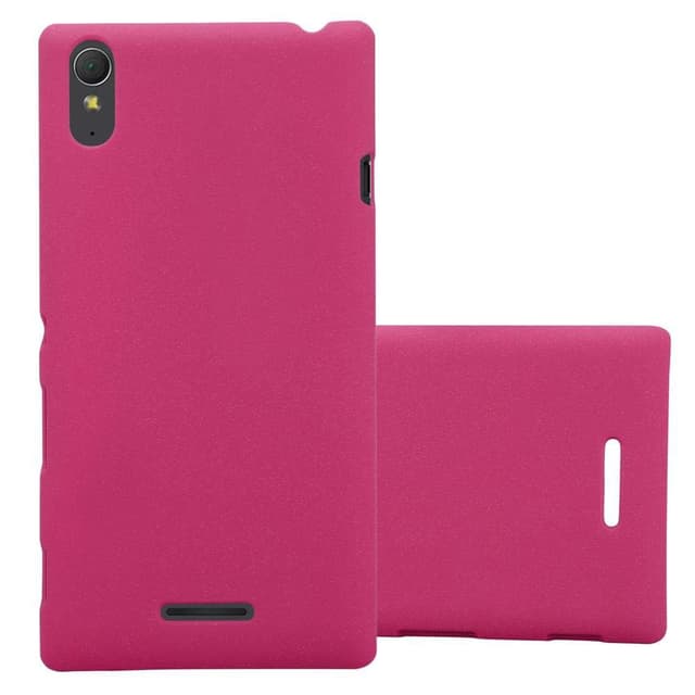 Sony Xperia T3 Skal Fodral Case (Rosa)