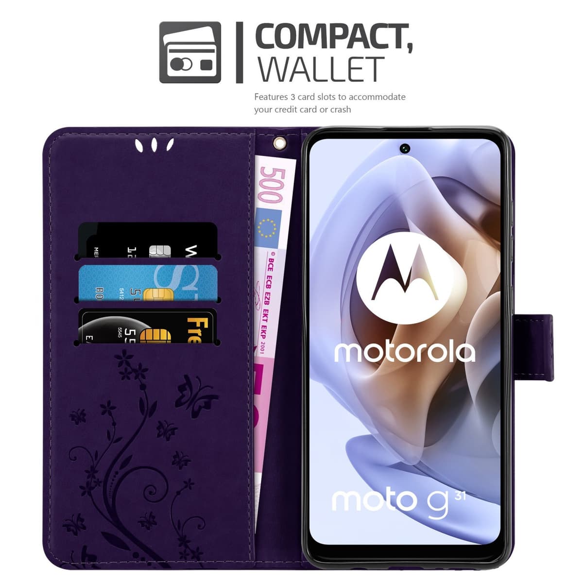 3X Cavo Dati USB Tipo C USB-C Cavo Di Ricarica In Bianco Per Motorola Moto G31 - Foto 7