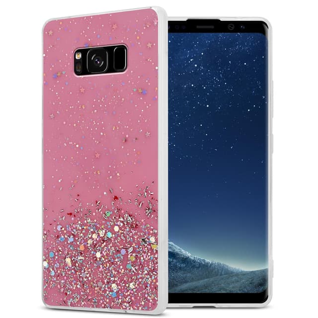 Samsung Galaxy S8 PLUS Cover Etui Case (Lyserød)
