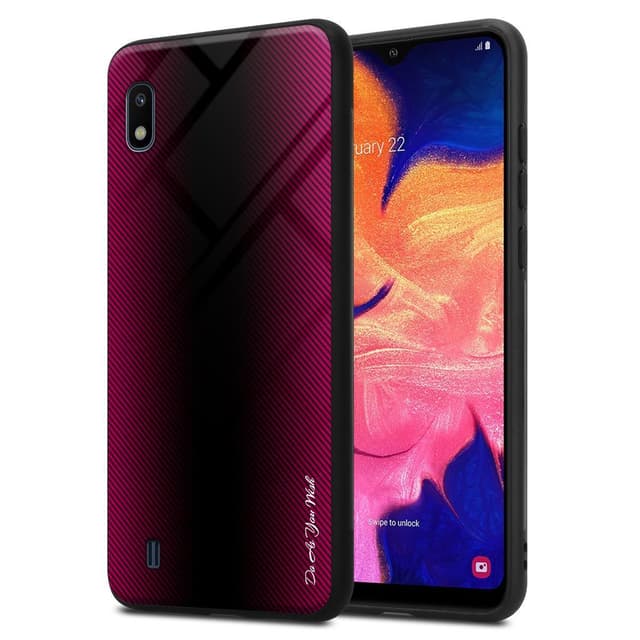 Samsung Galaxy A10 / M10 Skal Fodral Case (Rosa)