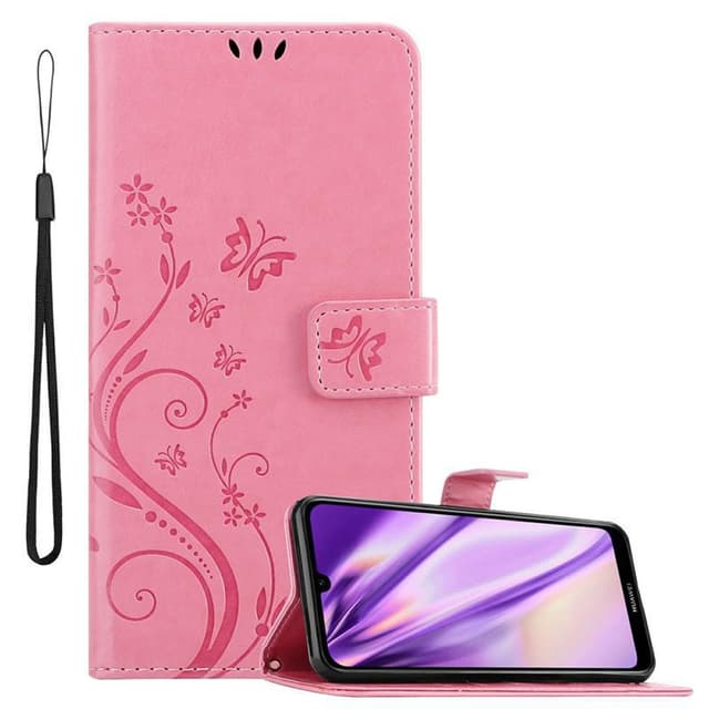 Huawei Y6 2019 Pungetui Cover Case (Lyserød)
