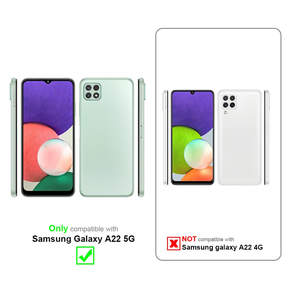 Suojakuori Samsung Galaxy A22 5G Suojakotelo (Punainen) - Gigantti ...