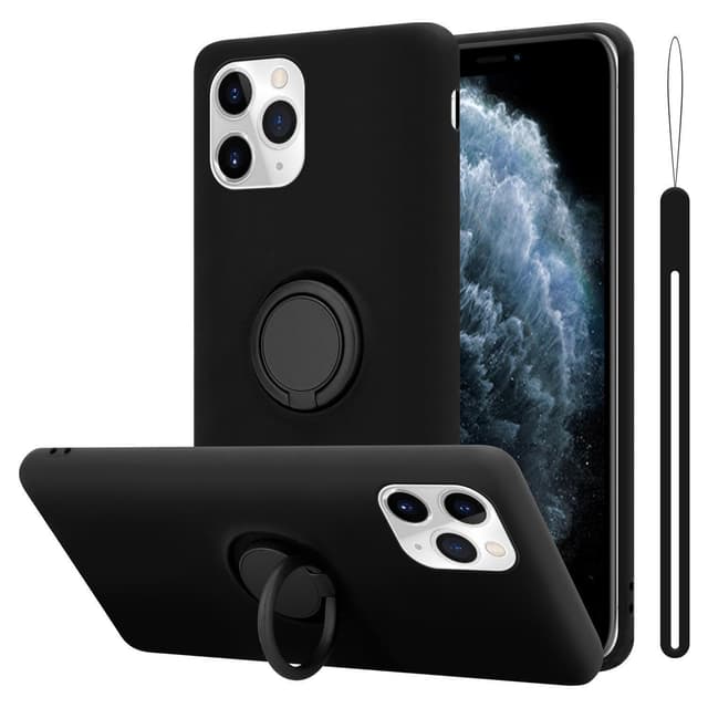 Deksel iPhone 11 PRO Ring Case (svart)