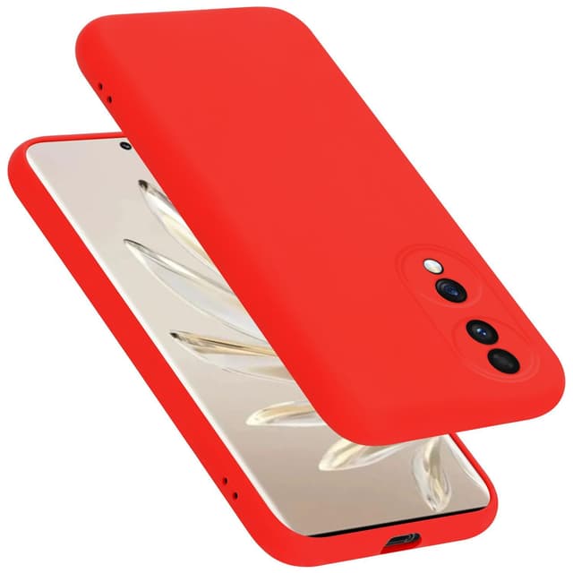 Honor 70 Skal Fodral Case (Röd)