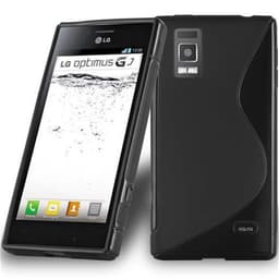 LG OPTIMUS GJ silikondeksel case (svart)