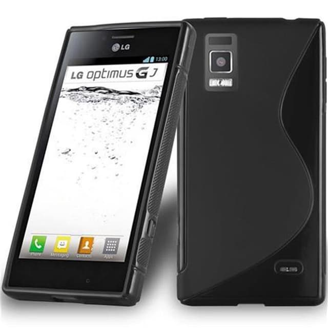 LG OPTIMUS GJ silikondeksel case (svart)