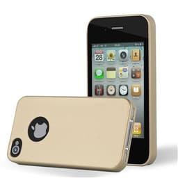 iPhone 4 / 4S Suojakuori Kotelo (kulta)