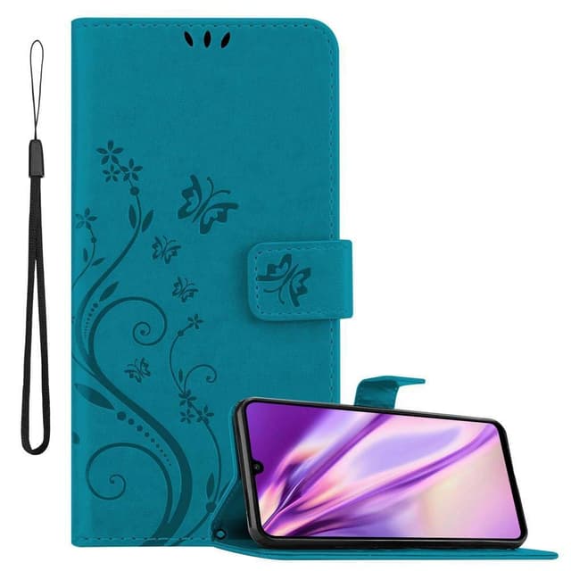 Huawei P30 LITE Pungetui Cover Case (Blå)