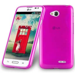 LG L70 (1. SIM) Skal Fodral Case (Rosa)