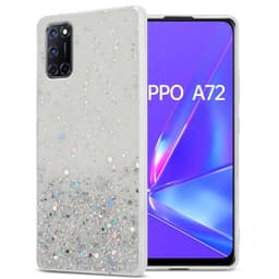 Oppo A72 Cover Etui Case (Gennemsigtig)