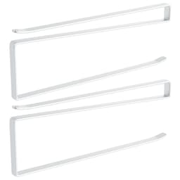 2x Papirrullholder Papirrullholder (hvit)
