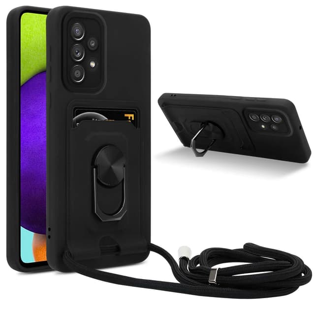 Samsung Galaxy A32 4G Etui Kæde Cover(Sort)