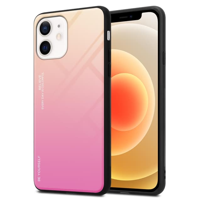 iPhone 12 MINI Skal Fodral Case (Svart)