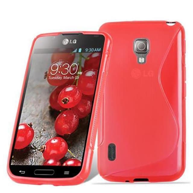 LG L5 II (2. SIM) Etui Case Cover (Rød)