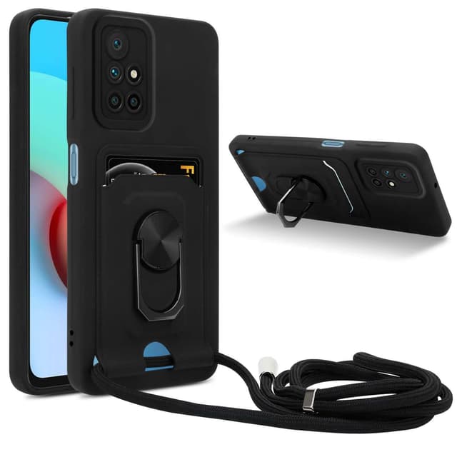 Xiaomi RedMi 10 4G Skal Fodral (Svart)