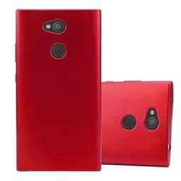 Sony Xperia L2 Suojakuori Suojakotelo Case (Punainen)