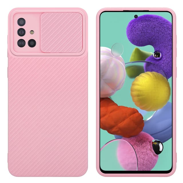 Skal Samsung Galaxy A51 4G / M40s Fodral Case (Rosa)