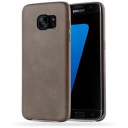 Samsung Galaxy S7 EDGE Suojakuori Case Kotelo (Ruskea)