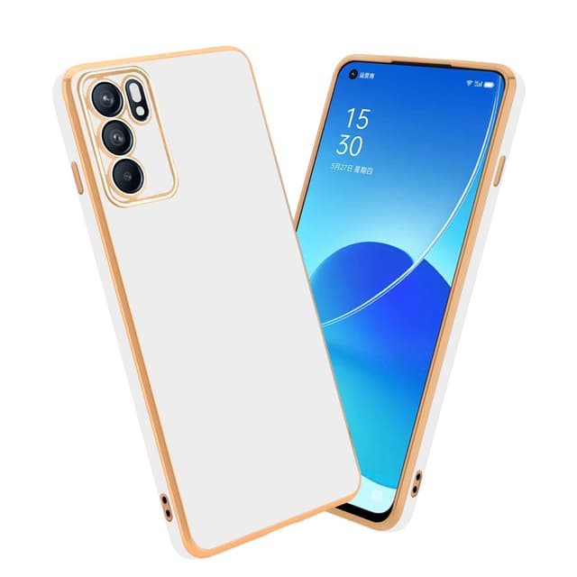 Oppo Reno6 5G Cover Etui Case (Hvid)