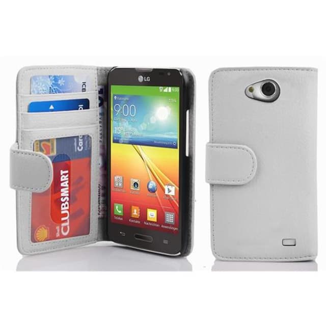 LG L70 (1. SIM) Suojakuori Kotelo (Valkoinen)