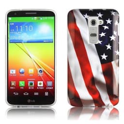LG G2 Etui Case Cover (Rød)