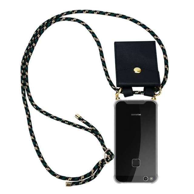 Huawei P10 LITE Etui Cover Kæde (Brun)