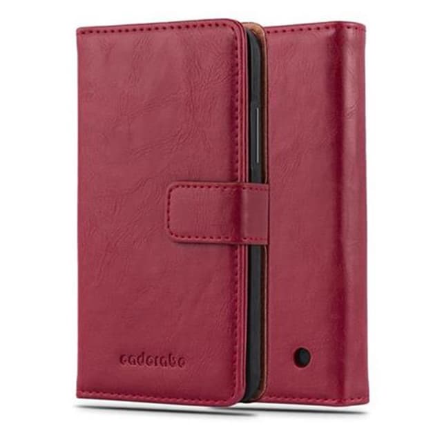 Nokia Lumia 640 lommebokdeksel etui (rød)