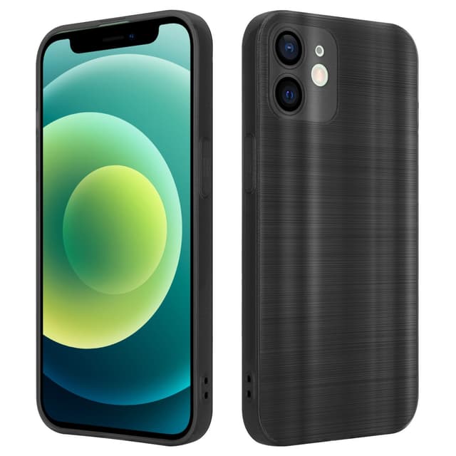 Cover iPhone 12 MINI Etui Case (Sort)
