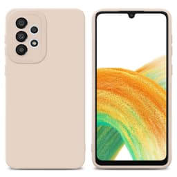 Samsung Galaxy A72 4G / 5G Deksel cover case (rosa)