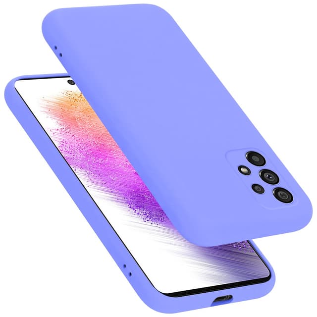 Samsung Galaxy A73 5G Cover Etui Case (Lilla)