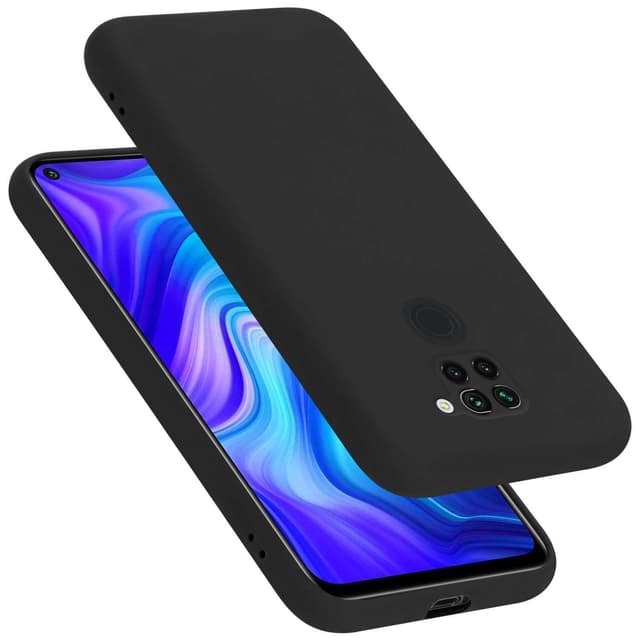 Xiaomi RedMi NOTE 9 silikondeksel case (Svart)