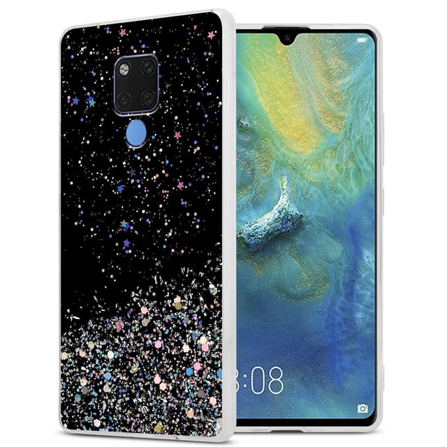 Huawei MATE 20 Suojakuori Kotelo (Musta)