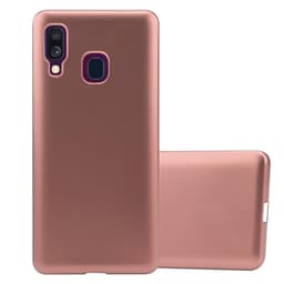 Samsung Galaxy A40 Suojakuori Kotelo (Vaaleanpunainen)