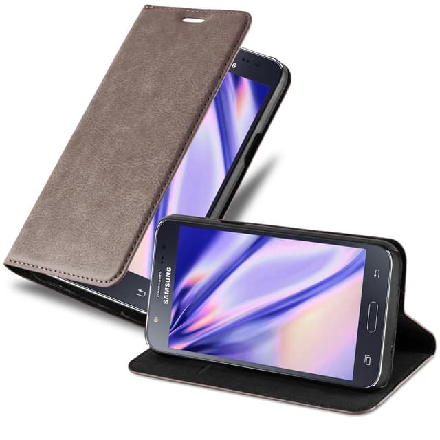 Samsung Galaxy J5 2015 Cover Etui Case (Brun)