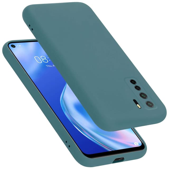 Huawei P40 LITE 5G / NOVA 7 SE Skal Fodral Case (Grön)