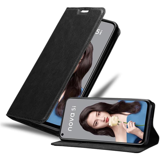 Huawei NOVA 5i / P20 LITE 2019 Cover Etui Case (Sort)