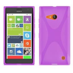 Nokia Lumia 730 Suojakuori Suojakotelo (Violetti)