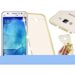 Samsung Galaxy J5 2015 Suojakuori Kotelo (Keltainen)