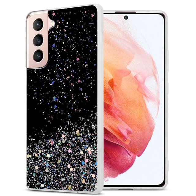 Samsung Galaxy S21 5G Suojakuori Kotelo (Musta)