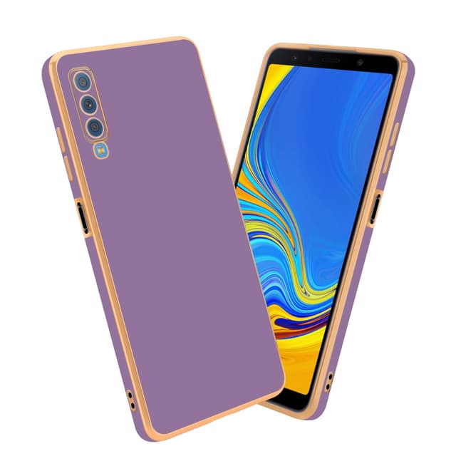 Samsung Galaxy A7 2018 Suojakuori Cover (Violetti)