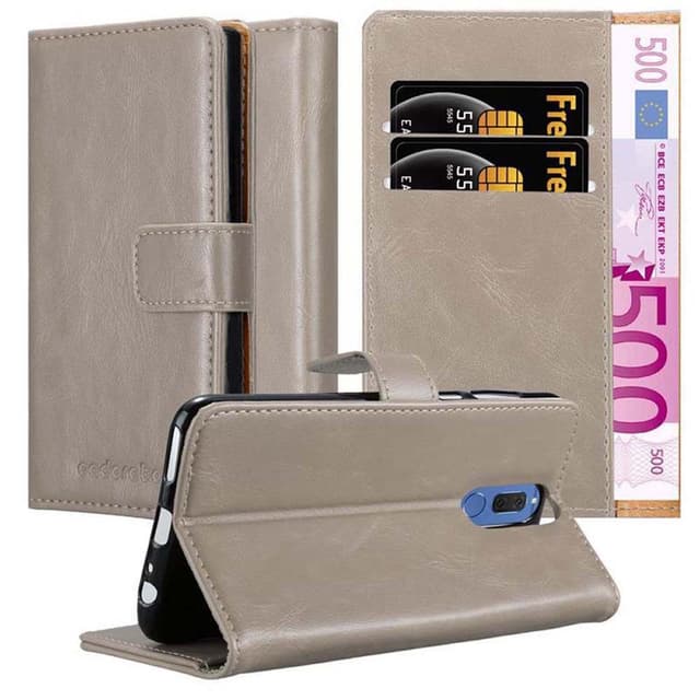 Huawei MATE 10 LITE lommebokdeksel etui (brun)