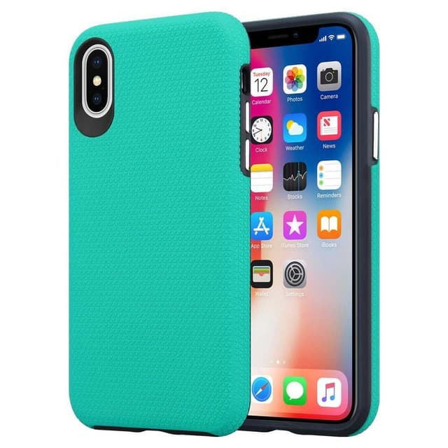 iPhone X / XS Etui Case Cover (Turkis)