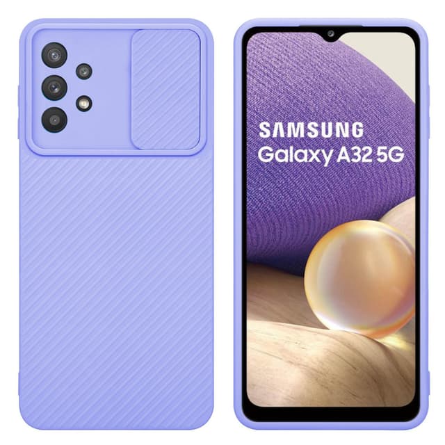 Samsung Galaxy A32 5G Cover Etui Case (Lilla)