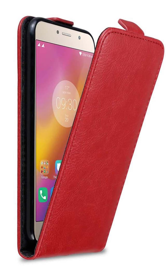 Lenovo P2 Flipfodral Skal (Röd)