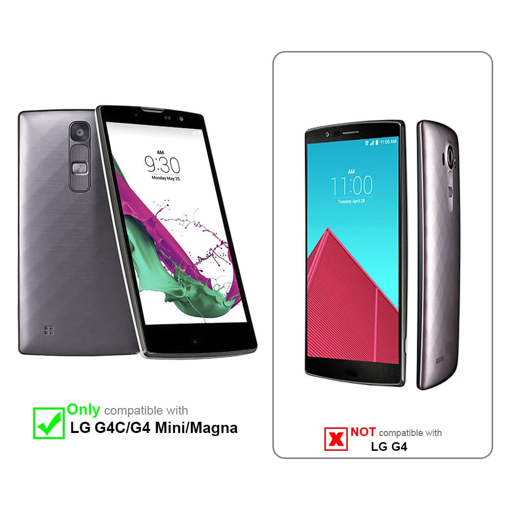 Cadorabo Pellicola Di Armatura Compatibile Con Lg Magna / G4 Mini In
